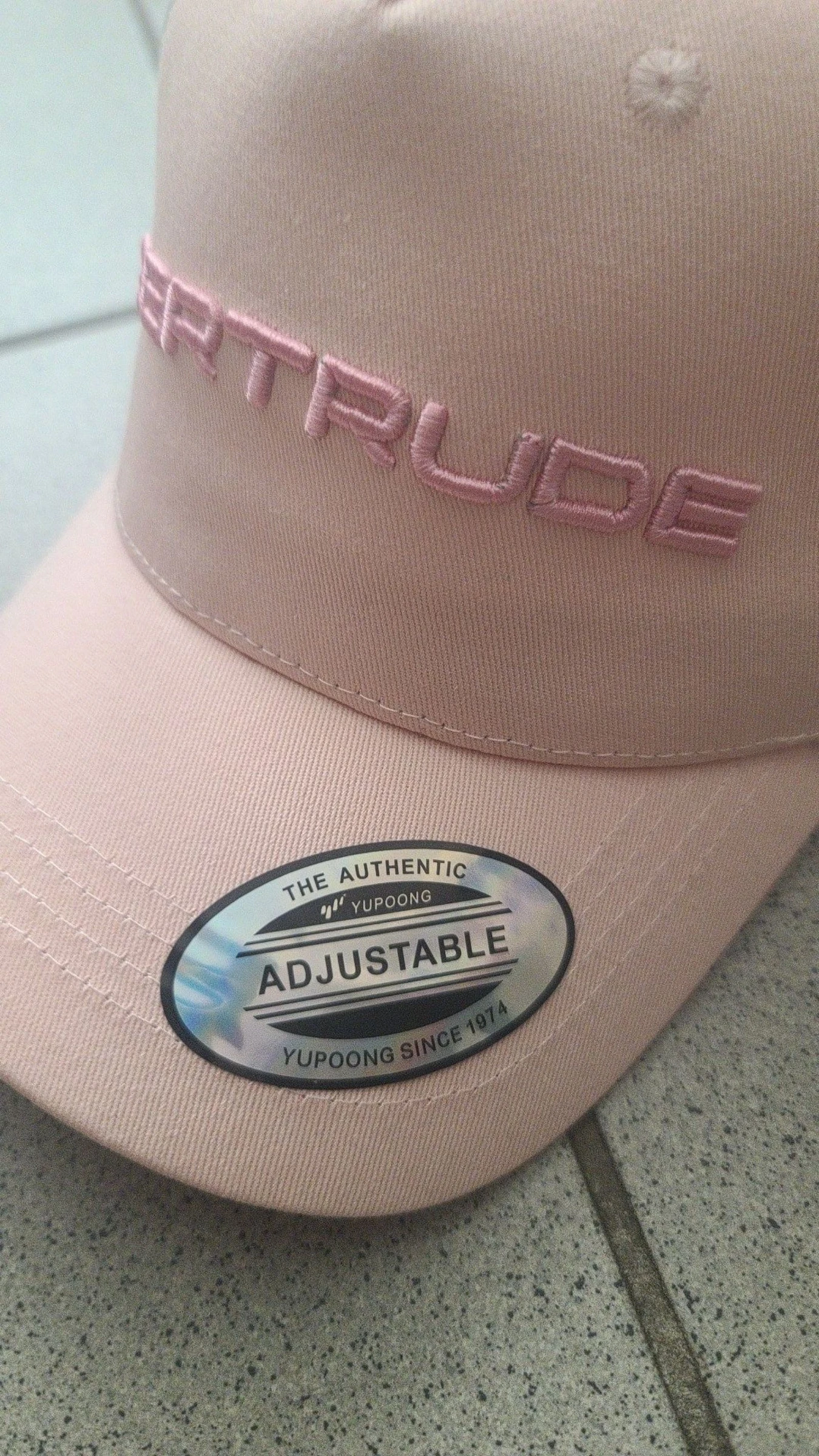 Casquette gertrude rose – photo 2